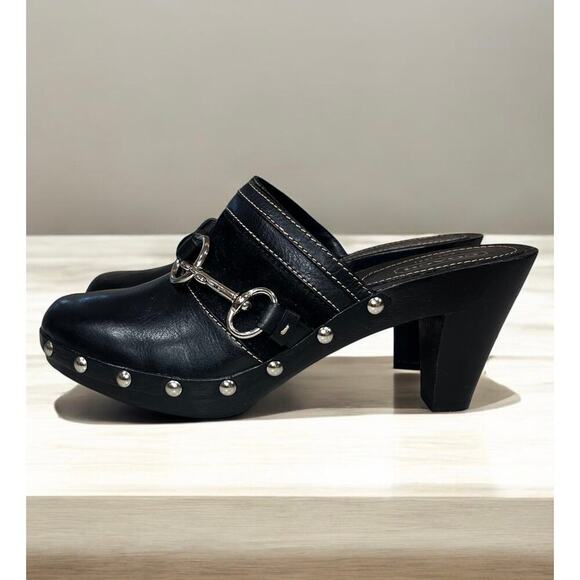 Y2K Coach A0357 Sutton Leather Clog - Size 8.5M - Picture 1 of 8